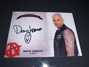 Sons Of Anarchy Autogrammkarte von David Labrava als glücklich. DL. - Bild 1 von 11