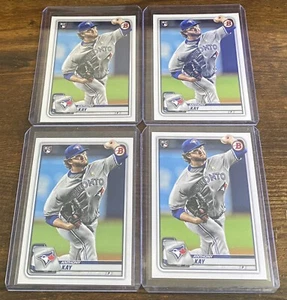 Anthony Kay 2020 Bowman Rookie RC #17 Toronto Blue Jays Lot (4) - Picture 1 of 1