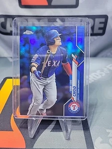 Shin-Soo Choo 2020 Topps Chrome #177 NM Blue Refractor #ed  /150 Texas Rangers - Picture 1 of 3