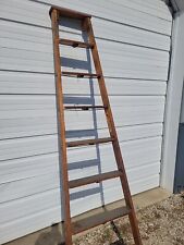 Vintage Wooden Wall Leaning Ladder From Stock Room The Cleveland Ladder Co.