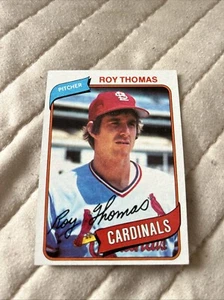 1980 Topps Roy Thomas St. Louis Cardinals #397 - Picture 1 of 2