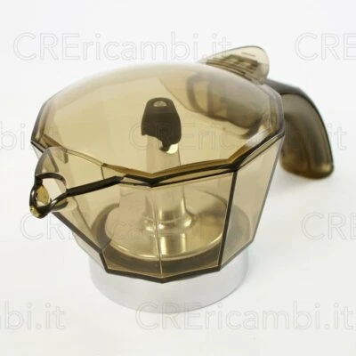 DELONGHI Caraffa 2 Tazze 64mm Originale Moka Alicia EMK2 EMKE21 EMKEC2 EMK21 - Immagine 1 di 2