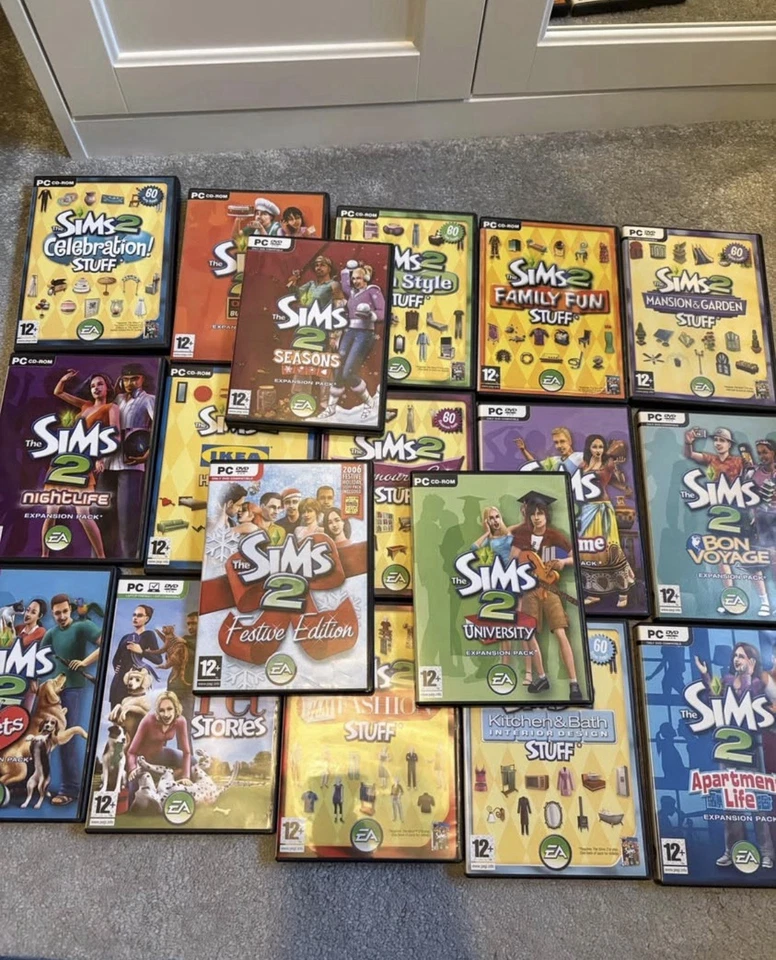 The Sims 2 PC bundle Joblot - Image 1 of 4