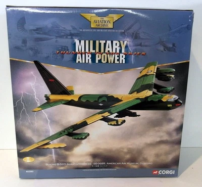 Corgi 1/144 Scale Diecast - AA33503 Boeing B-52D Stratofortress 56-0689 Duxford - Image 1 of 4