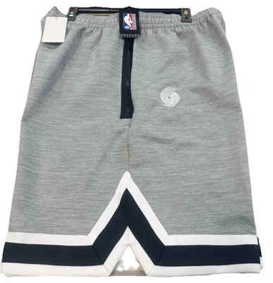 Pantalones Cortos Nike NBA Authentics Portland Trailblazers Team Emitidos Gris XXL Dri-Fit Foto 1 de 3
