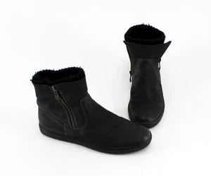 Stiefeletten Caprice Reißverschluss Winter Leder anthrazit Gr. 40,5 G - Bild 1 von 9