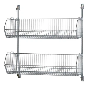 Quantum Storage Systems - CAN-34-1448BC-PWB - Wire Cantilever Collar Hook Basket - Picture 1 of 1