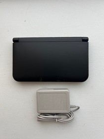 Nintendo 3DS XL Console - BLACK - Custom New Shell - 16GB SD Card + Charger