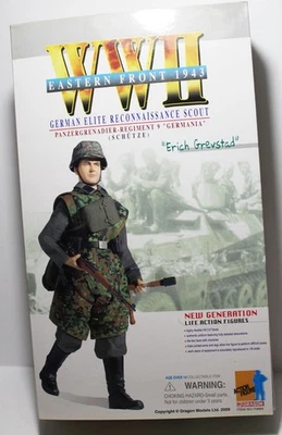 Dragon 1/6 Erich Grevstad - Escoteiro de Reconhecimento de Elite Alemã Frente Oriental 1943 - Imagem 1 de 2