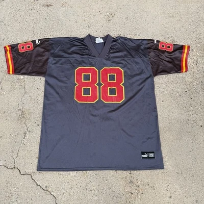 Camiseta de Colección Kansas City Chiefs #88 Gonzalez 2XL Gris Alterna NFL Foto 1 de 4