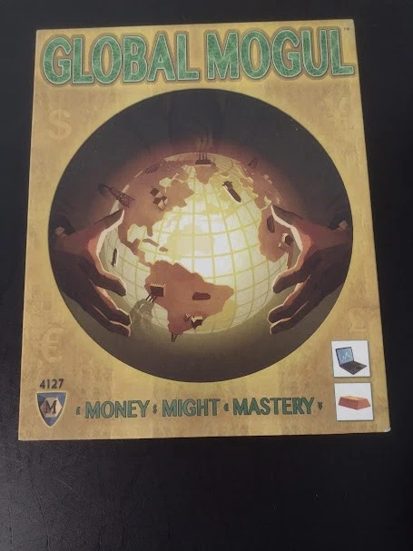Global Mogul Board Game Mayfair Games 4127 Money Might Mastery Used Excellent - Image 1 of 1