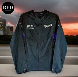 Nike 2024 Chicago Marathon Windrunner Laufjacke schwarz FV6204-010 - Herren S - Bild 1 von 4