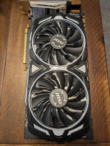 MSI NVIDIA GeForce GTX 1080 Armor 8g OC GPU - Picture 1 of 4