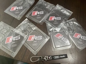 7 Audi Fresheners And 1 Keychain - Picture 1 of 2