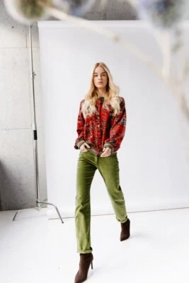 Ivko Jacket Green Red Floral - Image 1 of 4