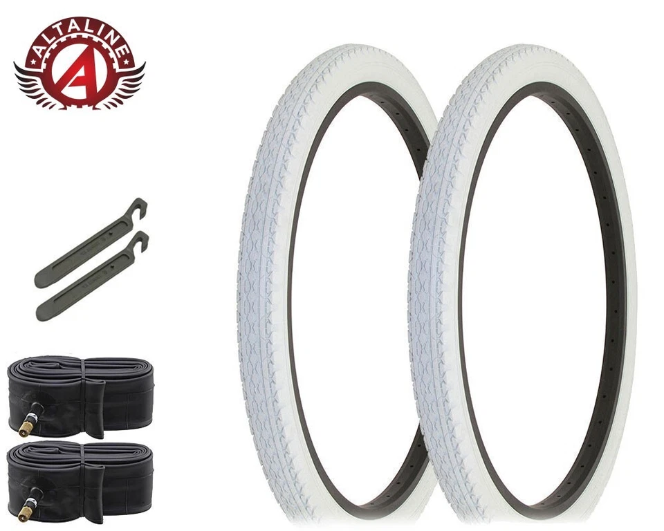AltaLine Bicycle Wire Bead Cruiser TIRES 26 x 2.125 HEAVY DUTY Diamond 6pc SET. - Image 1 of 1