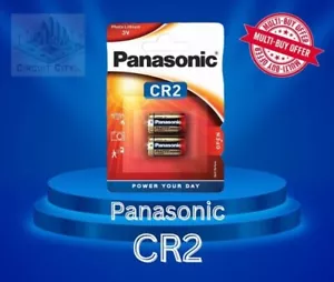 PANASONIC CR2 3V LITHIUM BATTERY FOR V2 V3 V4 BUSHNELL GOLF RANGE LONGEST EXPIRY - Picture 1 of 4