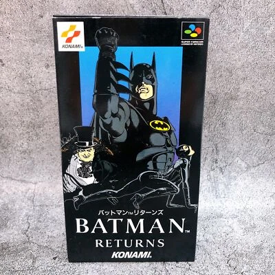 Nintendo Super Famicom Batman Returns Konami Japan SNES SFC Game in Stock - Image 1 of 4