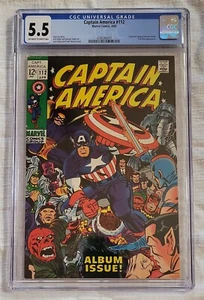 Captain America Comic Book #112 CGC Graded - Picture 1 of 2
