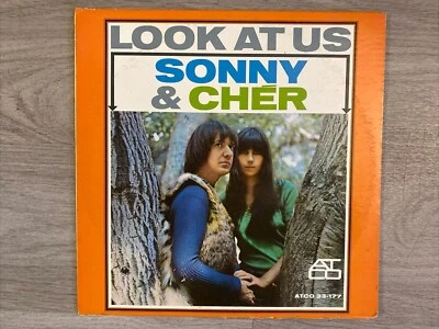 1965 Sonny & Cher Look At Us Original Mono Vinyl  Record I Got You Babe - Image 1 of 4