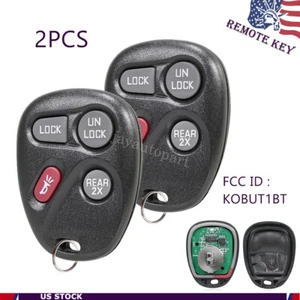 2 For 1998 1999 2000 2001 Chevrolet Blazer Remote Keyless Entry Key Fob KOBUT1BT - Picture 1 of 7