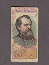 1889 N78 W.Duke Sons & Co. Histories of Generals Gen. J.B. Gordon