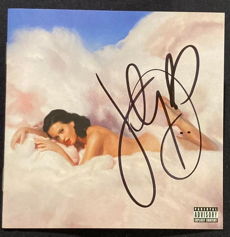 KATY PERRY BAND SIGNED AUTOGRAPH CD BOOKLET TEENAGE DREAM COMPLETE CONFECTION Cover