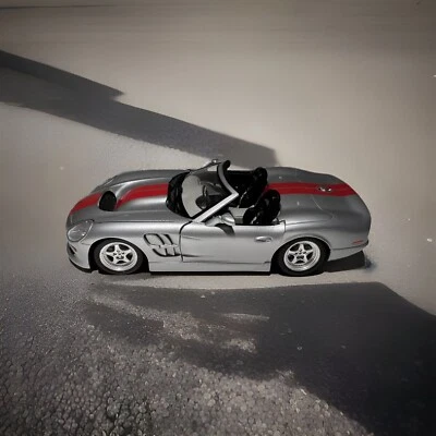 1/18 Bburago Gold Collection 1999 Shelby Serie 1 Modelo de Coche Diecast Plateado Foto 1 de 4