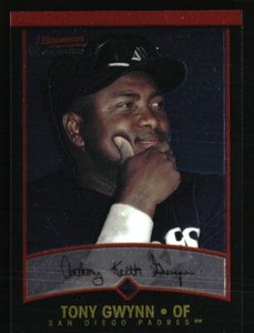 Tony Gwynn 2001 Bowman Chrome #21  Baseball Card