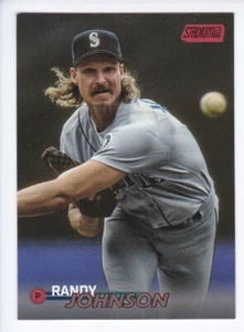 2023 Topps Stadium Club #295 RANDY JOHNSON Seattle Mariners RED FOIL Parallel - Picture 1 of 2