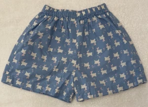 Vintage Girls Bunny Rabbit Shorts Handmade Cotton Size 4 - Picture 1 of 8