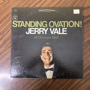 JERRY VALE STANDING OVATION AT CARNEGIE HALL LP VINYL ORIGINAL CS-9073 - Picture 1 of 6