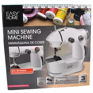 Easy Home 2 Speed Mini Sewing Machine MS-201 W/Foot Pedal AC/DC New - Picture 1 of 3