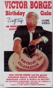 Sealed VICTOR BORGE Wolf Trap Birthday Gala Celebration 1991 Hi-Fi NTSC VHS Tape - Bild 1 von 3