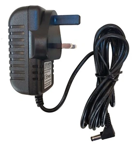 Casio CTK-1550 TASTATUR 9,5 V 1,0 A NETZTEIL (2 METER) ADAPTER UK - Bild 1 von 2