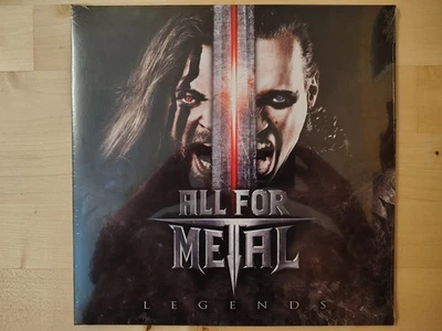 NEU / OVP / Ungespielt: Red Vinyl -  All For Metal - Legends / Sealed / Ltd / LP - Bild 1 von 3