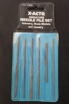 Vintage X-ACTO Miniature Needle Files No. 7365 Made in Poland 1978 - Image 1 of 4
