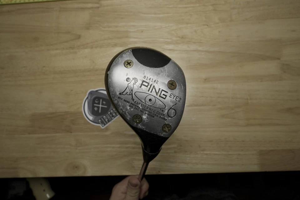 Ping Karsten Eye 2 Heel-Toe Balance 6 madeira destro/eixo de aço Karsten/ping grip/40,5 - Imagem 1 de 4