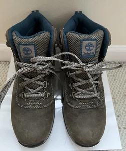 Timberland Women's Size 6 Mt Maddsen Waterproof Mid Hiking Boot Brown Leather - Picture 1 of 11
