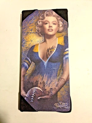 Arte de pared en lienzo Marilyn Monroe Los Angelas Rams Foto 1 de 4