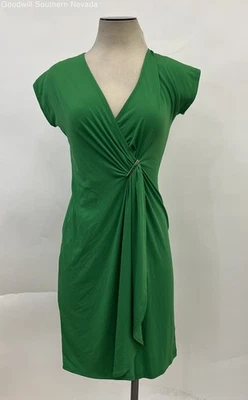 Michael Kors Women's Green Dress - Size XS - Image 1 of 4