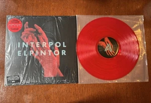 INTERPOL El Pintor LP Limited Edition RED Vinyl Rare Parquet Courts Joy Division - Picture 1 of 6