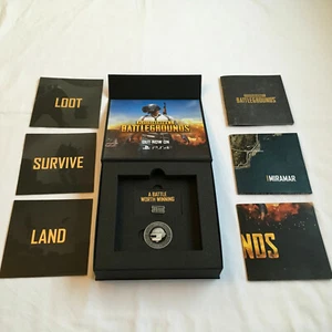 PUBG PlayerUnknown Battlegrounds Press Kit Promo French "NEW" COMPLETE RARE - Picture 1 of 12