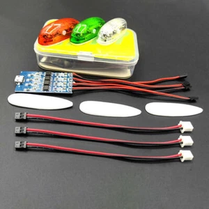 For FPV Quadcopter RC Drone LED Lamp Flash Night Flight Navigation Light Kit - Picture 1 of 16