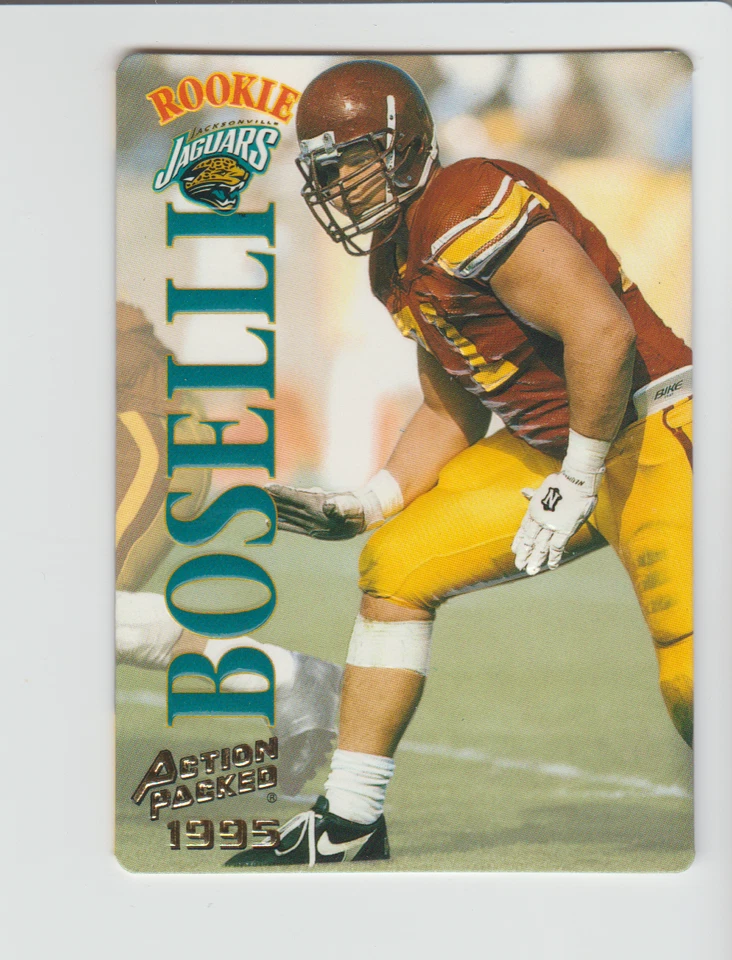 1995 Action Packed #105 Tony Boselli RC, Jacksonville Jaguars HOF - Image 1 of 1
