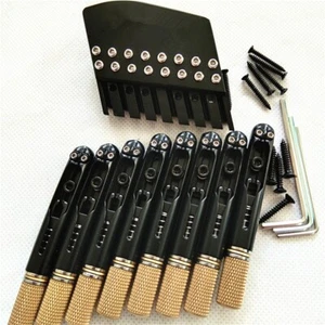 Fan Fretted 8 Strings Headless Electric Guitar Bridge with Nut BJ-541 - Picture 1 of 10