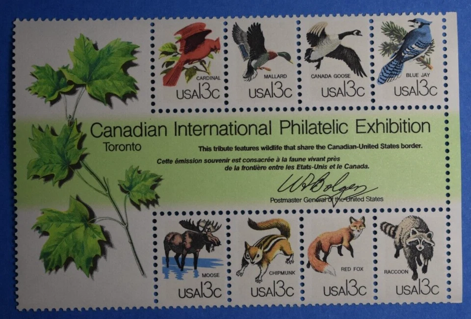 1978 CAPEX Canadian Philatelic Expo 13c Souvenir Sheet of 8 Sc# 1757 MNH, OG - Image 1 of 1