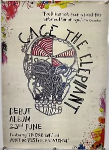 Cage The Elephant SelfTitled Debut Album Official Original Promo Poster 71x50cm - Imagen 1 de 1