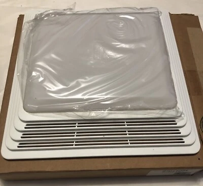 Broan S97014094 Grille & Lens For Use With Bath Fans 11.75" X 10.625" - Image 1 of 4