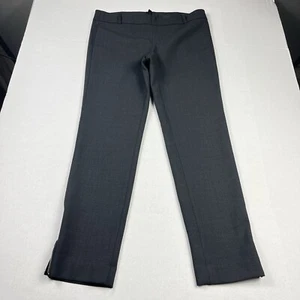 J.Crew Collection Womens Wool Blend Dress Pants Dark Gray Classic Trousers 2 - Picture 1 of 12